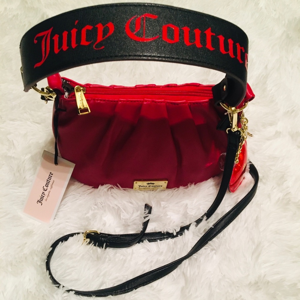 Juicy Couture Crimson Red Mini Crossbody